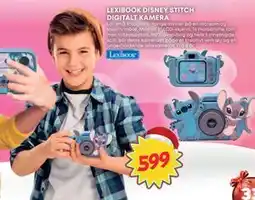Extra Leker LEXIBOOK DISNEY STITCH DIGITALT KAMERA, NOK 599 tilbud