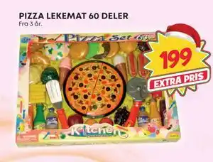 Extra Leker PIZZA LEKEMAT 60 DELER, NOK 199 tilbud
