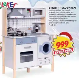 Extra Leker STORT TREKJØKKEN, NOK 999 tilbud