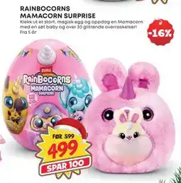 Extra Leker RAINBOCORNS MAMACORN SURPRISE, NOK 499 tilbud