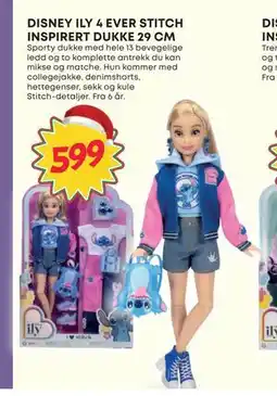 Extra Leker DISNEY ILY 4 EVER STITCH INSPIRERT DUKKE 29 CM, NOK 599 tilbud