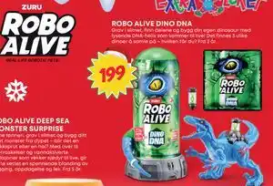 Extra Leker ROBO ALIVE DINO DNA, NOK 199 tilbud