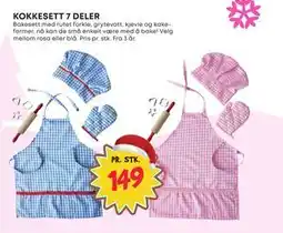 Extra Leker KOKKESETT 7 DELER, NOK 149 tilbud