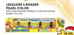 Extra Leker LEKELEIRE 5 BOKSER PEARL COLOR, NOK 79.9 tilbud