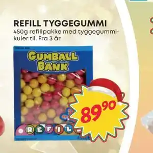 Extra Leker REFILL TYGGEGUMMI, NOK 89.9 tilbud