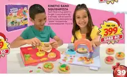 Extra Leker KINETIC SAND SQUISHPIZZA, NOK 399 tilbud