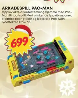 Extra Leker ARKADESPILL PAC-MAN, NOK 699 tilbud