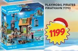 Extra Leker PLAYMOBIL PIRATES PIRATHAVN 71792, NOK 1199 tilbud