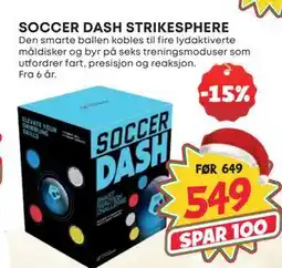 Extra Leker SOCCER DASH STRIKESPHERE, NOK 549 tilbud