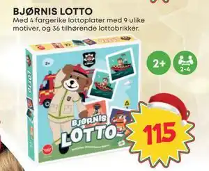 Extra Leker BJØRNIS LOTTO, NOK 115 tilbud