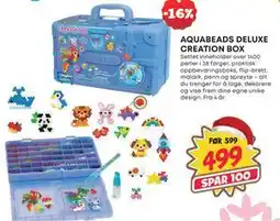 Extra Leker AQUABEADS DELUXE CREATION BOX, NOK 499 tilbud