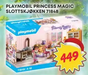 Extra Leker PLAYMOBIL PRINCESS MAGIC SLOTTSKJØKKEN 71848, NOK 449 tilbud