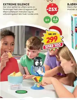 Extra Leker EXTREME SILENCE, NOK 299 tilbud