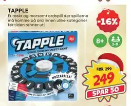 Extra Leker TAPPLE, NOK 249 tilbud