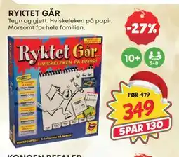 Extra Leker RYKTET GÅR, NOK 349 tilbud