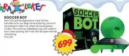 Extra Leker SOCCER BOT, NOK 699 tilbud