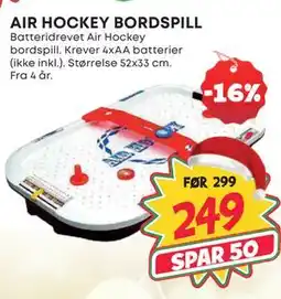 Extra Leker AIR HOCKEY BORDSPILL, NOK 249 tilbud
