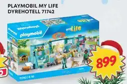 Extra Leker PLAYMOBIL MY LIFE DYREHOTELL 71742, NOK 899 tilbud