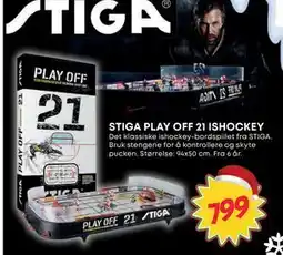 Extra Leker STIGA PLAY OFF 21 ISHOCKEY, NOK 799 tilbud