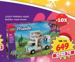 Extra Leker LEGO FRIENDS 42663 Bobiltur med venner, NOK 649 tilbud