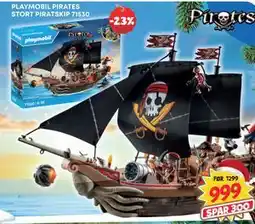 Extra Leker PLAYMOBIL PIRATES STORT PIRATSKIP 71530, NOK 999 tilbud