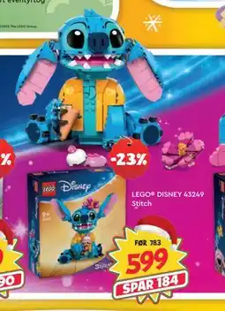 Extra Leker LEGO DISNEY 43249 Stitch, NOK 599 tilbud