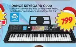 Extra Leker iDANCE KEYBOARD G900, NOK 799 tilbud