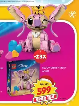 Extra Leker LEGO DISNEY 43257 Angel, NOK 599 tilbud