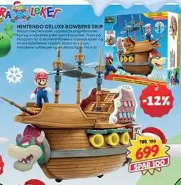 Extra Leker NINTENDO DELUXE BOWSERS SKIP, NOK 699 tilbud