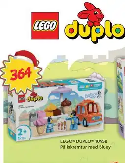Extra Leker LEGO DUPLO 10458 På iskremtur med Bluey, NOK 364 tilbud