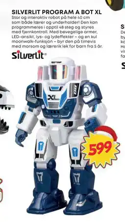 Extra Leker SILVERLIT PROGRAM A BOT XL, NOK 599 tilbud