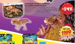 Extra Leker JURASSIC WORLD REBIRTH DELORES PUPPETRONIC, NOK 1199 tilbud