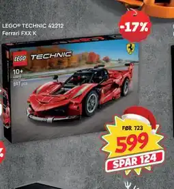 Extra Leker LEGO TECHNIC 42212, NOK 599 tilbud