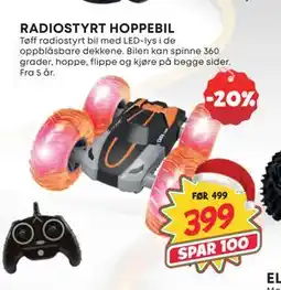 Extra Leker RADIOSTYRT HOPPEBIL, NOK 399 tilbud