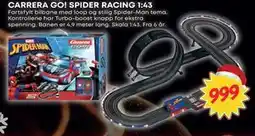 Extra Leker CARRERA GO! SPIDER RACING 1:43, NOK 999 tilbud