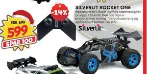 Extra Leker SILVERLIT ROCKET ONE, NOK 599 tilbud
