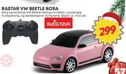 Extra Leker RASTAR VW BEETLE ROSA, NOK 299 tilbud
