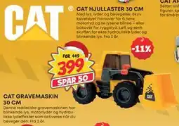 Extra Leker CAT HJULLASTER 30 CM, NOK 399 tilbud