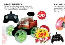 Extra Leker CRAZY TUMBLER, NOK 299 tilbud