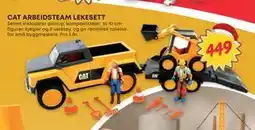 Extra Leker CAT ARBEIDSTEAM LEKESETT, NOK 449 tilbud