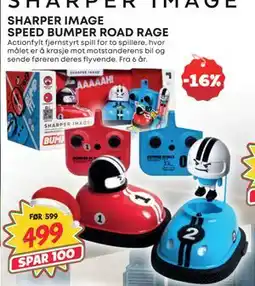 Extra Leker SHARPER IMAGE SPEED BUMPER ROAD RAGE, NOK 499 tilbud