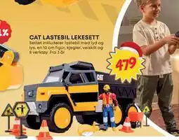 Extra Leker CAT LASTEBIL LEKESETT, NOK 479 tilbud
