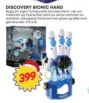 Extra Leker DISCOVERY BIONIC HAND, NOK 399 tilbud