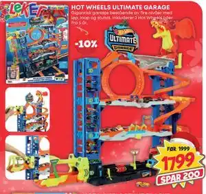Extra Leker HOT WHEELS ULTIMATE GARAGE, NOK 1799 tilbud