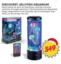 Extra Leker DISCOVERY JELLYFISH AQUARIUM, NOK 549 tilbud