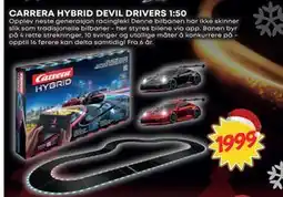 Extra Leker CARRERA HYBRID DEVIL DRIVERS 1:50, NOK 1999 tilbud