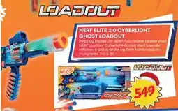 Extra Leker NERF ELITE 2.0 CYBERLIGHT GHOST LOADOUT, NOK 549 tilbud