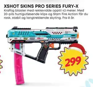 Extra Leker XSHOT SKINS PRO SERIES FURY-X, NOK 299 tilbud