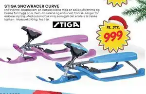 Extra Leker STIGA SNOWRACER CURVE, NOK 999 tilbud