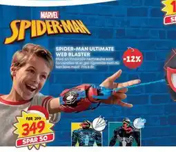 Extra Leker SPIDER-MAN ULTIMATE WEB BLASTER, NOK 349 tilbud